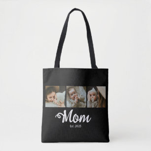 Mama hat modernes fettes Skript Schwarz 3 Foto ein