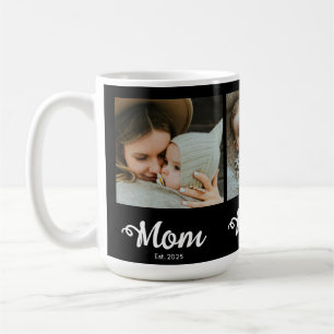 Mama hat modernes fettes Skript Schwarz 3 Foto eta Kaffeetasse