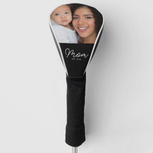 Mama hat modernes Schriftfoto eingerichtet Golf Headcover