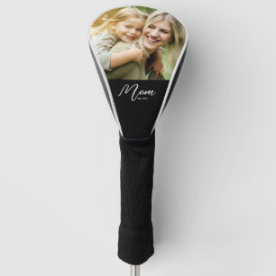 Mama hat modernes Schriftfoto eingerichtet Golf Headcover