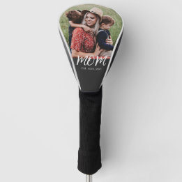 Mama hat modernes Schriftfoto eingerichtet Golf Headcover