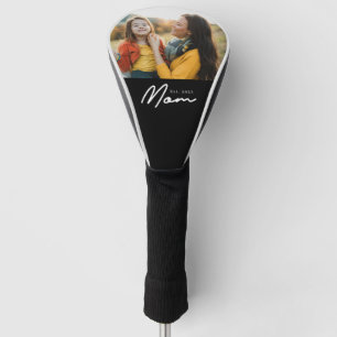 Mama hat modernes Schriftfoto eingerichtet Golf Headcover