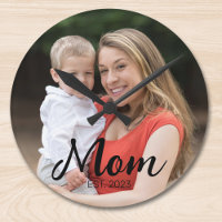 Mama hat modernes Schriftfoto eingerichtet