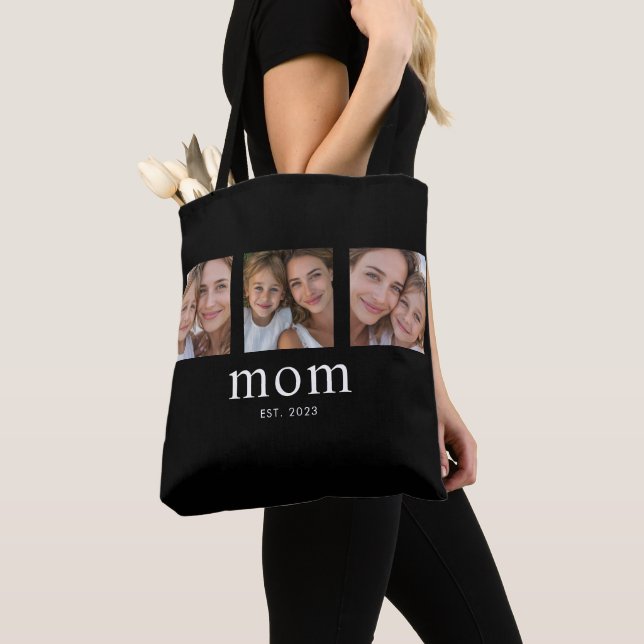 Mama hat Modernes Schwarz 3 Foto eingerichtet (Von Nahem)