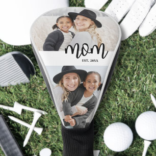 Mama hat modernes Skript-Foto eingerichtet Golf Headcover