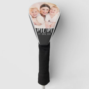 Mama hat modernes Skript-Foto etabliert Golf Headcover