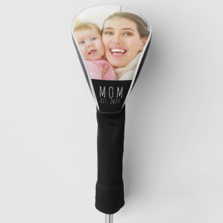 Mama hat modernes Skript Foto Golf eingerichtet Headcover