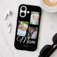 Mama hat modernes Skript Schwarz 3 Foto