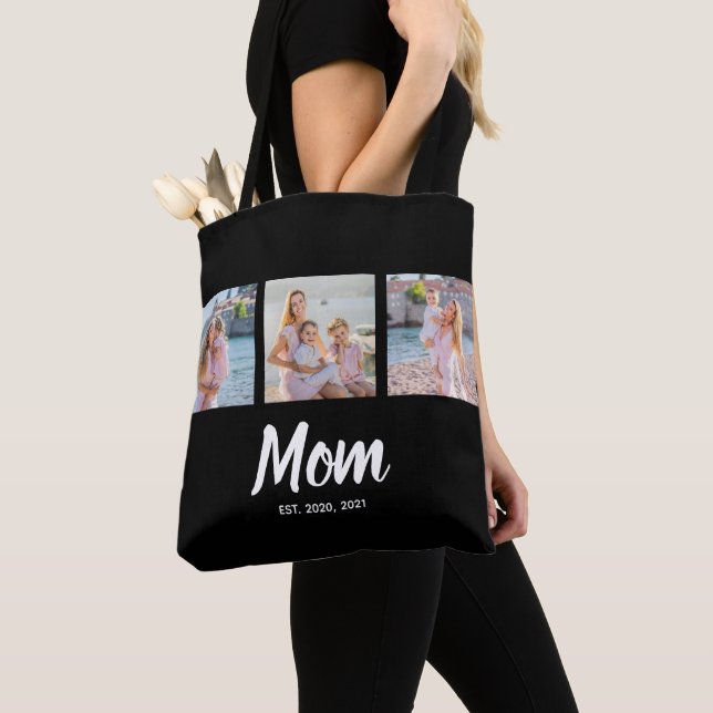 Mama hat modernes Skript Schwarz 3 Foto eingericht (Von Nahem)