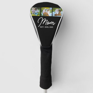 Mama hat modernes Skript Schwarz 3 Foto eingericht Golf Headcover