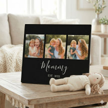 Mama hat modernes Skript Schwarz 3 Foto