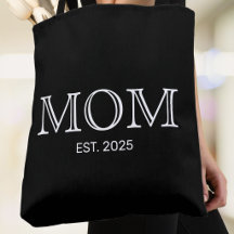 Mama hat neu Mama-Geschenk schwarze Tote-Tasche