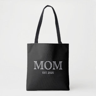 Mama hat neu Mama-Geschenk schwarze Tote-Tasche