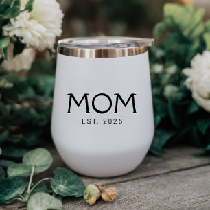 Mama hat neue Mama-Geschenk Weiß Schwarz