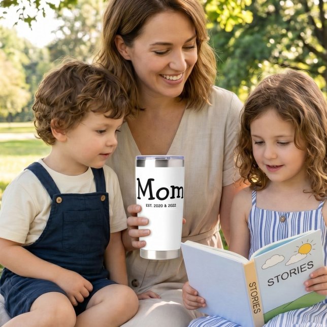 Mama hat neue Mama-Geschenke etabliert Thermobecher (Von Creator hochgeladen)
