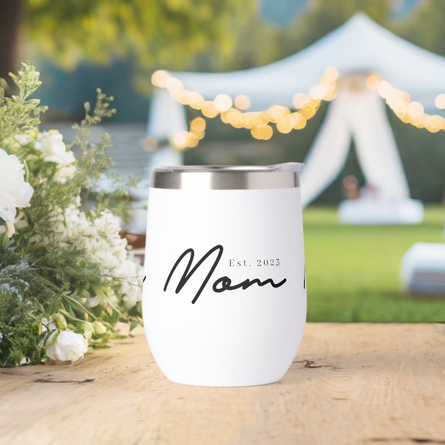 Mama hat neues Mama-Geschenk etabliert (Hochzeit)