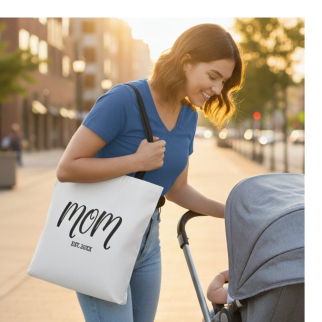 Mama hat neues Mama-Geschenk etabliert (Von Creator hochgeladen)