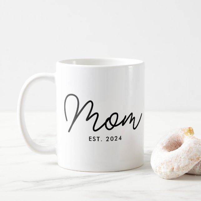 Mama hat neues Mama-Geschenk etabliert Kaffeetasse (Mit Donut)