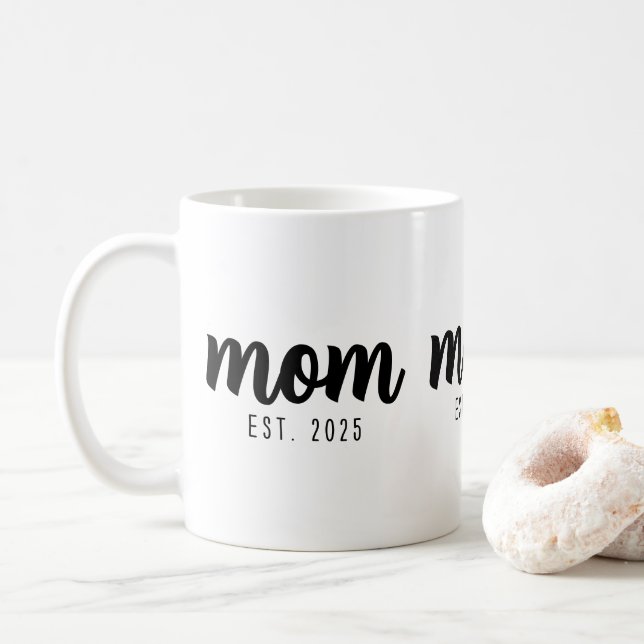 Mama hat neues Mama-Geschenk etabliert  Kaffeetasse (Mit Donut)