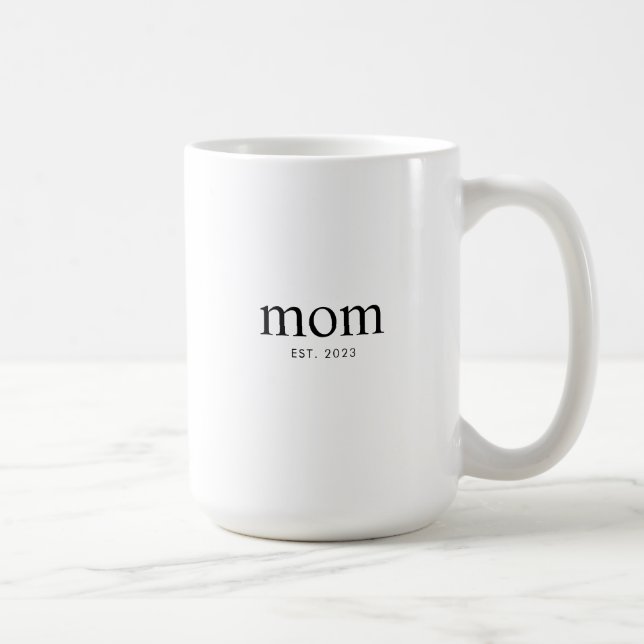 Mama hat neues Mama-Geschenk etabliert Kaffeetasse (Rechts)