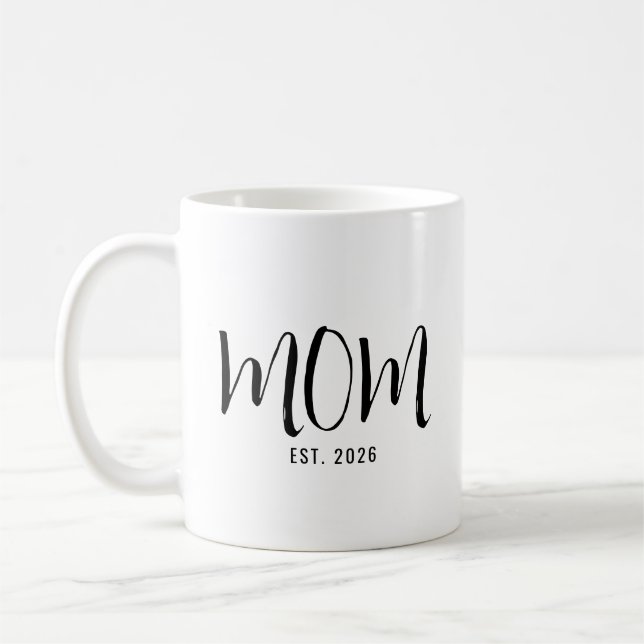 Mama hat neues Mama-Geschenk etabliert  Kaffeetasse (Links)