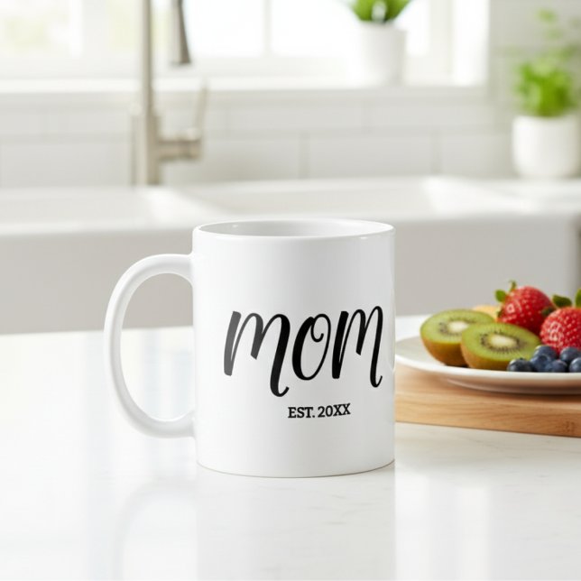 Mama hat neues Mama-Geschenk etabliert Kaffeetasse (Von Creator hochgeladen)