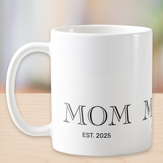 Mama hat neues Mama-Geschenk etabliert  Kaffeetasse (Von Creator hochgeladen)