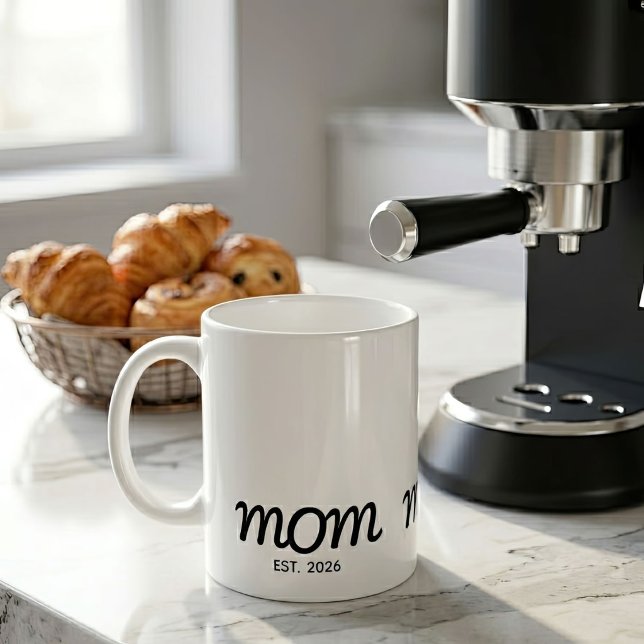 Mama hat neues Mama-Geschenk etabliert Kaffeetasse (Von Creator hochgeladen)