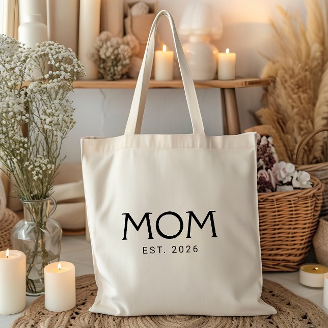 Mama hat neues Mama-Geschenk etabliert Tragetasche (Von Creator hochgeladen)