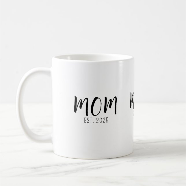 Mama hat neues Mama-Geschenk gegründet  Kaffeetasse (Links)