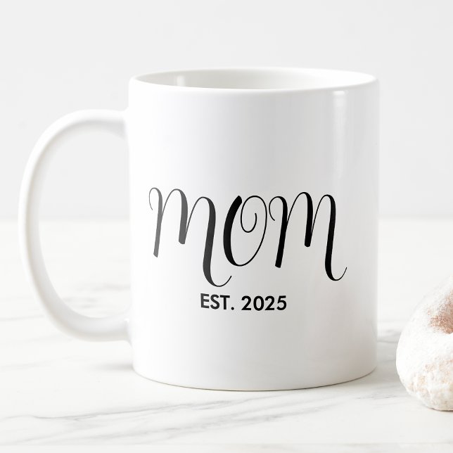 Mama hat neues Mama-Geschenk gegründet Kaffeetasse (Von Creator hochgeladen)