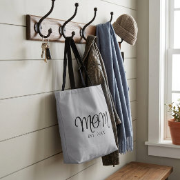 Mama hat neues Mama-Geschenk in schwarzer Schrift