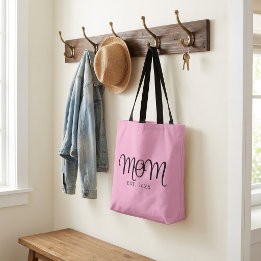 Mama hat neues Mama-Geschenk in schwarzer Schrift