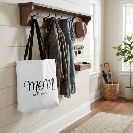 Mama hat neues Mama-Geschenk in schwarzer Schrift