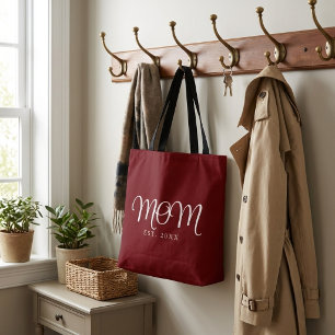 Mama hat neues Mama-Geschenk mit weißem Schriftzug