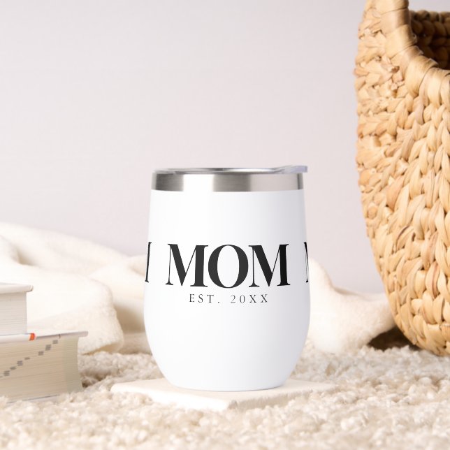 Mama hat neues Mama-Geschenk Schwarz Typografie ei (Wohnzimmer)