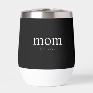 Mama hat neues Mama-Geschenk Thermal-Weinbecher