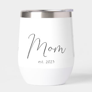 Mama hat neues Mama-Geschenk Thermal-Weinbecher