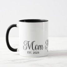 Mama hat neues Mama-Geschenk, zweitöniger Kaffee