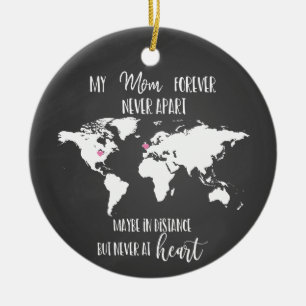 Mama hat nie die Welt der Ferngeschenke auseinande Keramik Ornament