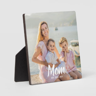 Mama hat personalisiertes Schriftfoto-Andenken geg Fotoplatte