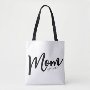 Mama hat schwarze Schrift etabliert