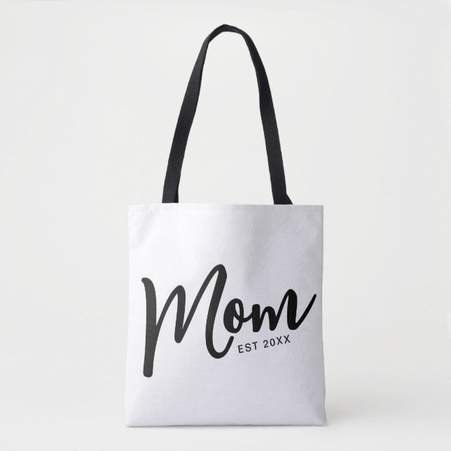 Mama hat schwarze Schrift etabliert (Vorderseite)