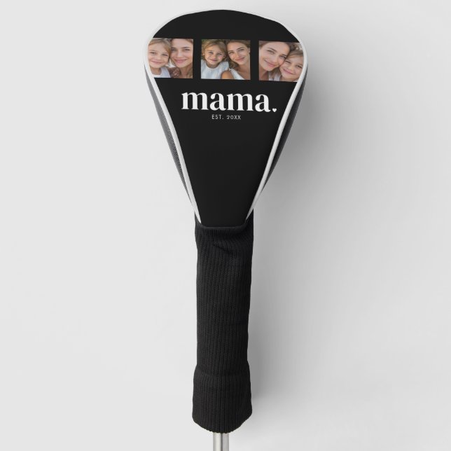 Mama hat sich etabliert Foto Golf Headcover (Vorderseite)
