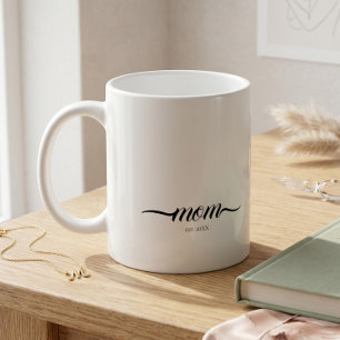 Mama hat Skript benutzerdefiniertes Jahr Mutter ei Kaffeetasse