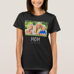 Mama hat Skript Foto erstellt T-Shirt