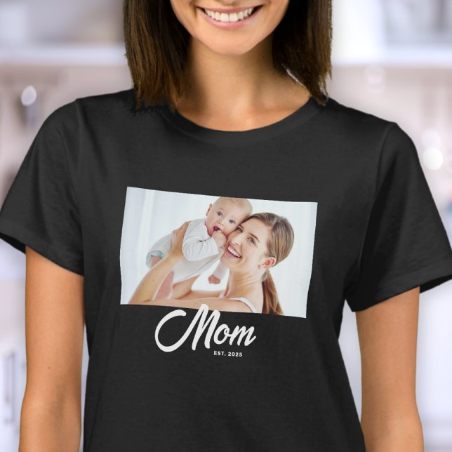 Mama hat Skript Foto T-Shirt (Von Creator hochgeladen)