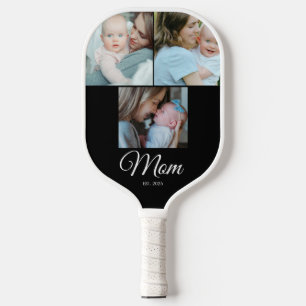 *Mama hat Skript Schwarz 3 Foto Geschenk Pickleb Pickleball Schläger