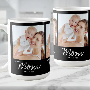 Mama hat Skript Schwarz 3 Foto Kaffeetasse