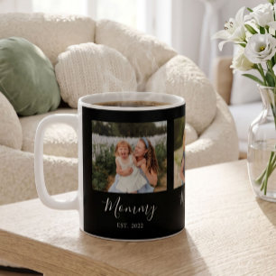 Mama hat Skript Schwarz 3 Foto Kaffeetasse